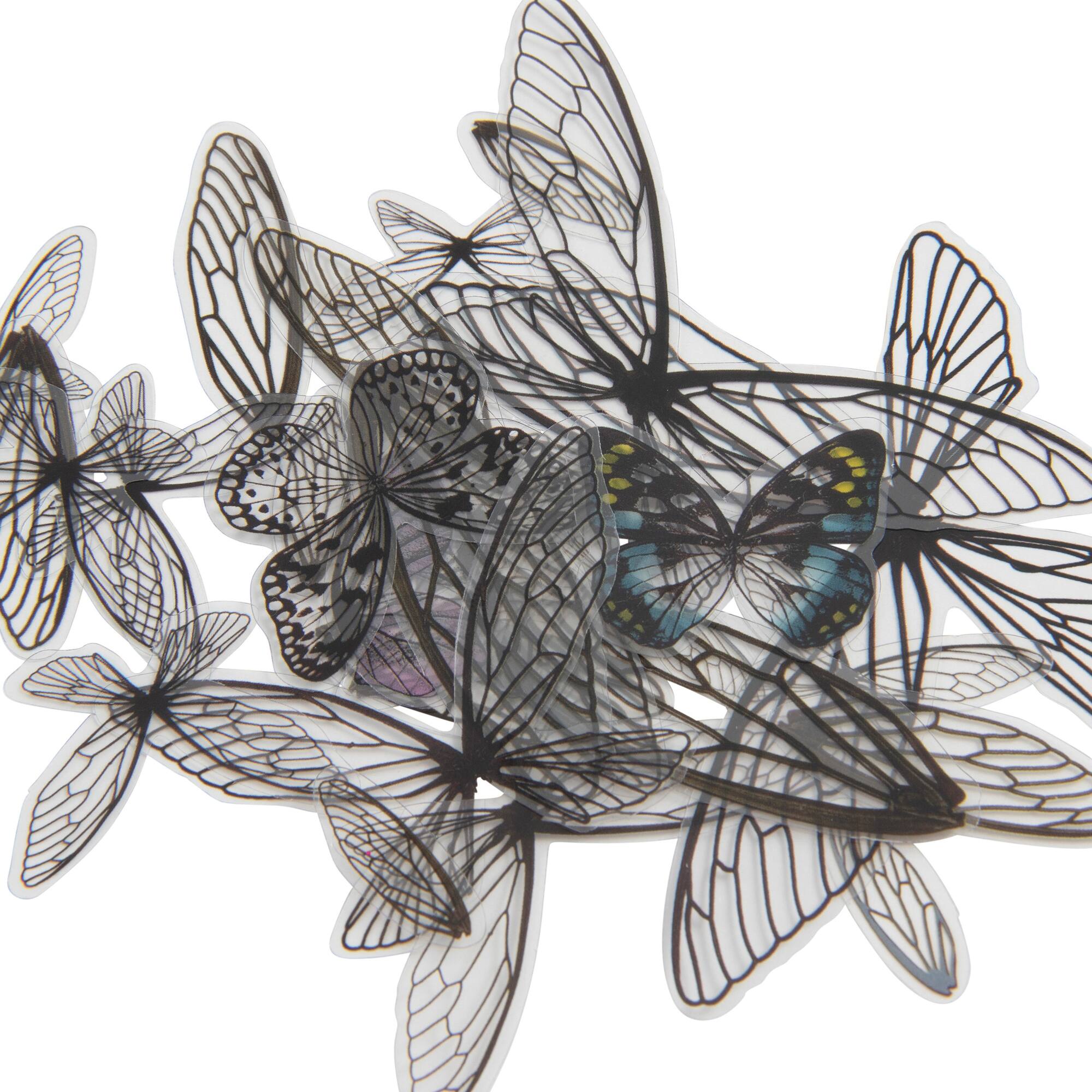 Idea-Ology Transparent Acetate Wings 72/Pkg-